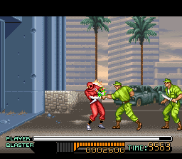 The Ninja Warriors Screenshot 1